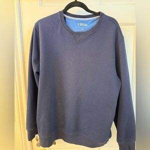 IZOD Men's Dark Blue Crewneck Sweater
